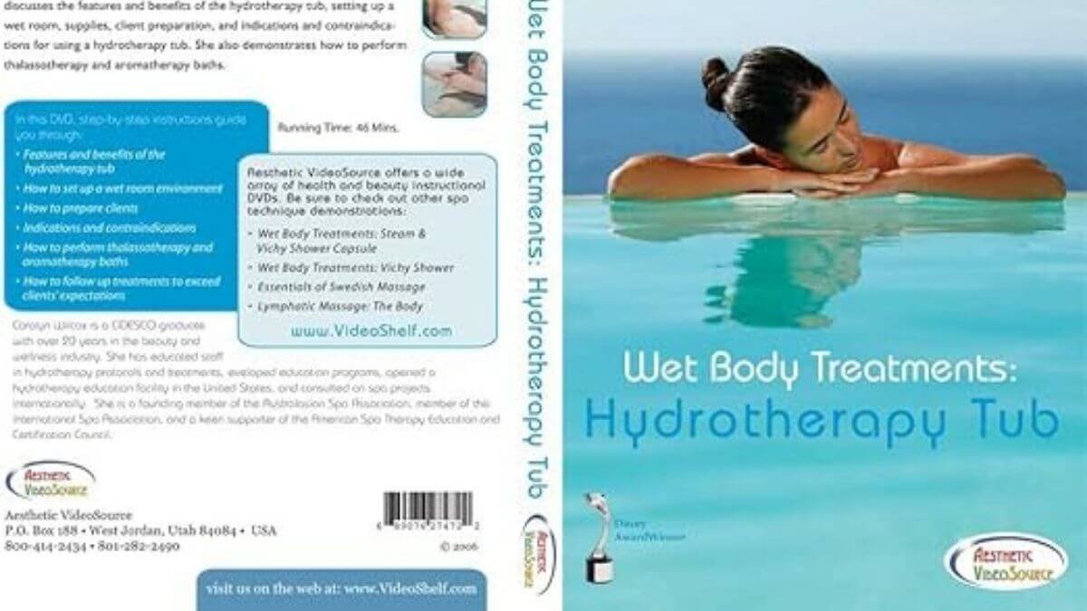 DVD diskas Wet Body Treatments: Hydrotherapy Tub.