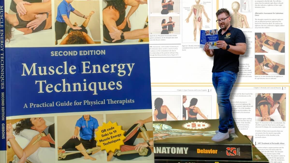 Apžvelgiama Knyga Muscle Energy Techniques. Aptariame knygos pliusus ir minusus.