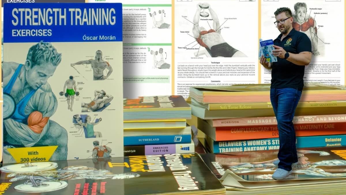 Apžvelgiama Knyga Strength Training Exercises. Aptariame knygos pliusus ir minusus.