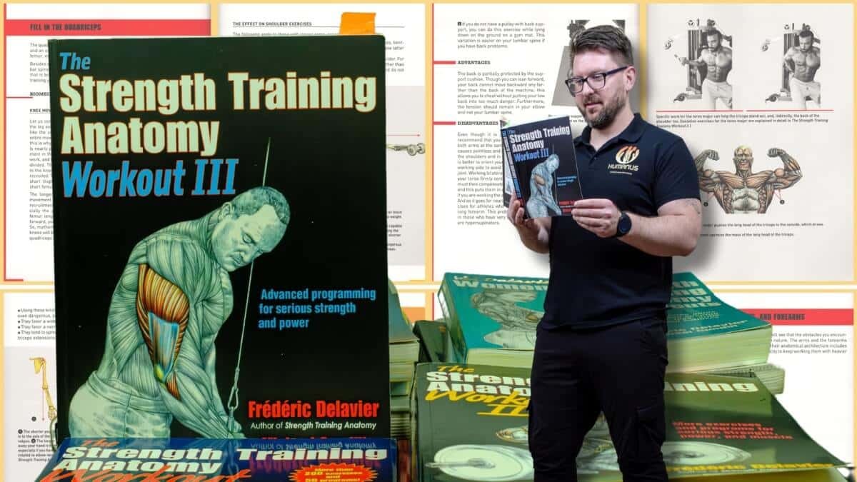 Apžvelgiama Knyga The Strength Training Anatomy Workout III. Aptariame knygos pliusus ir minusus.