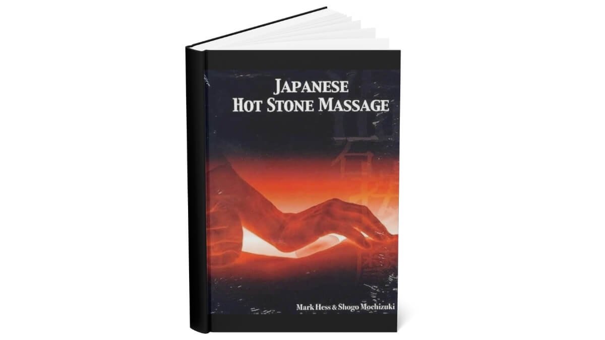 Knygos Viršelis Japanese Hot Stone Massage.