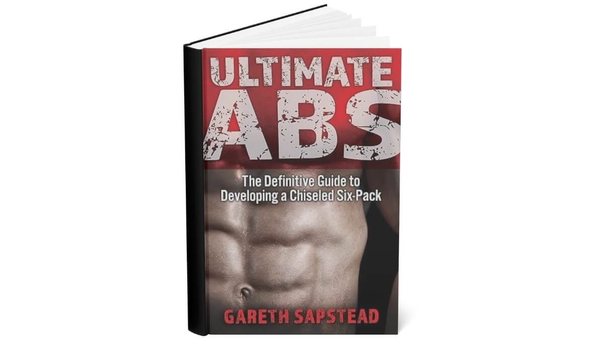 Knygos Viršelis Ultimate Abs: The Definitive Guide to Developing a Chiseled Six-Pack.