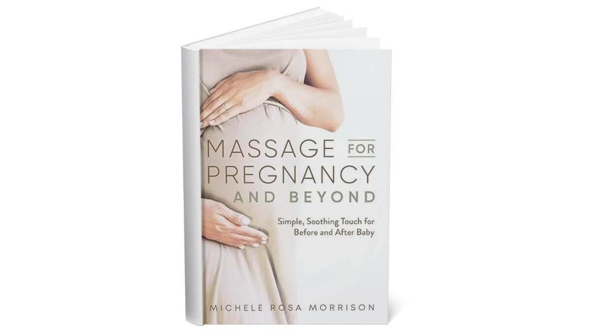 Knygos Viršelis Massage for Pregnancy and Beyond.