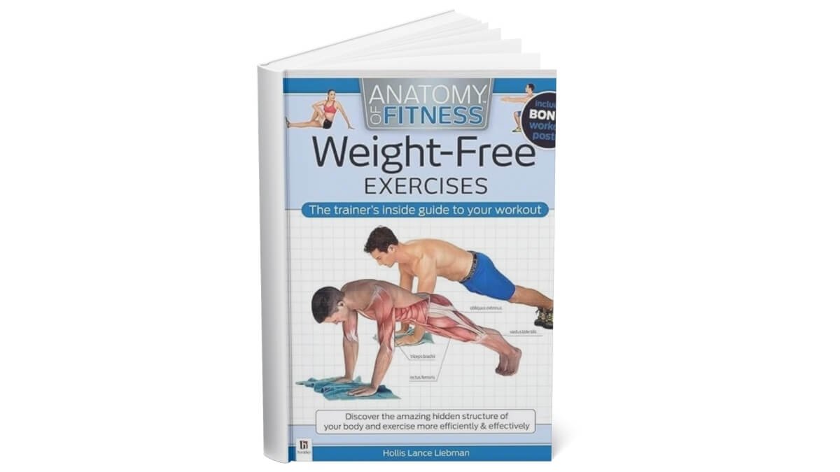Knygos Viršelis Anatomy of Fitness: Weight-Free Exercises.