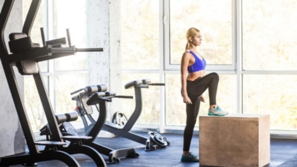 Stepai ir steperiai, platformos (Exercise Step Box).