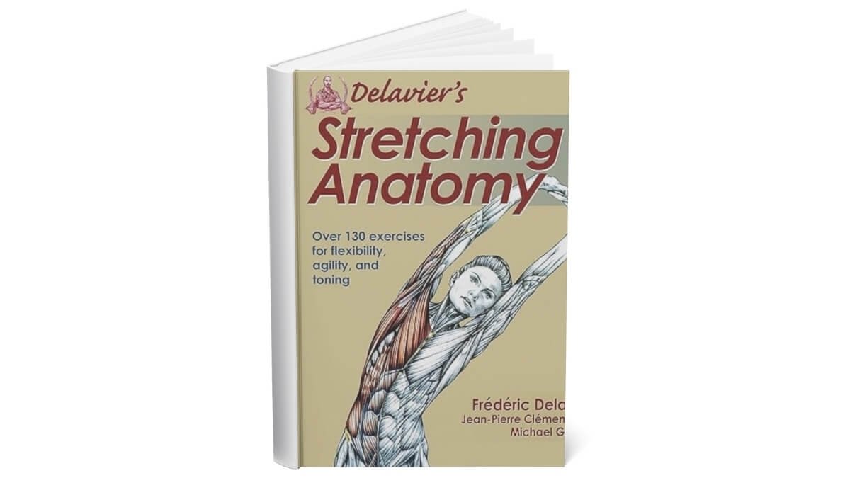 Knygos Viršelis Delavier's Stretching Anatomy.