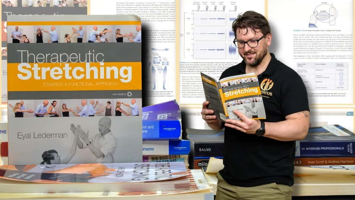 Knyga Therapeutic Stretching Towards A Functional Approach. Apžvelgima knyga Therapeutic Stretching Towards A Functional Approach.