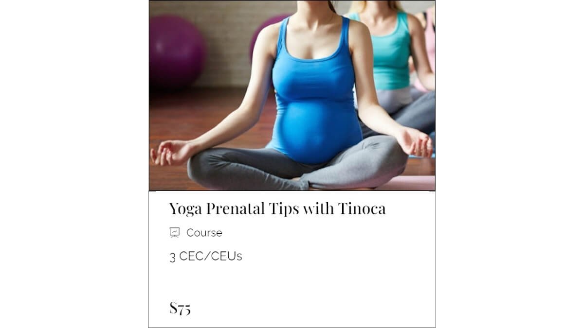 Yoga Prenatal Tips