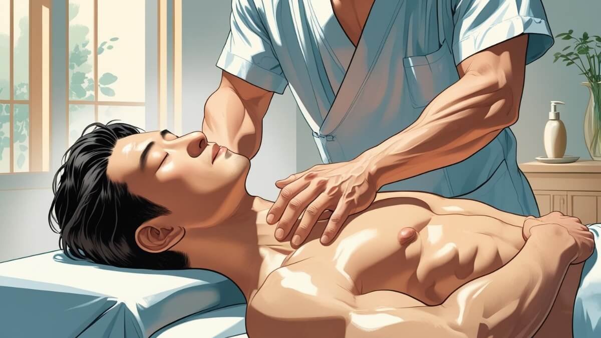Masažas Esant Astmai | Massage For Asthma. Moteris naudoja inhaliatorių nuo astmos.