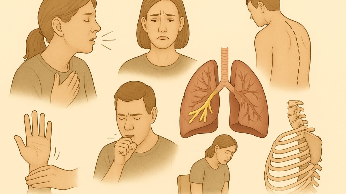 Masažas Esant Astmai | Massage For Asthma. Specialistė atlieka kaklo srities masažą pacientei.