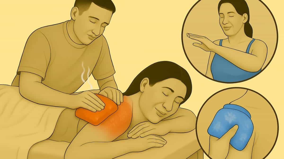 Savi Pagalba Ir Gydymas Masažuotojui. Masažuotojas specialistas kenčia po riešo skausmo ir taiko vandens terapija naudodamas epsom druską.