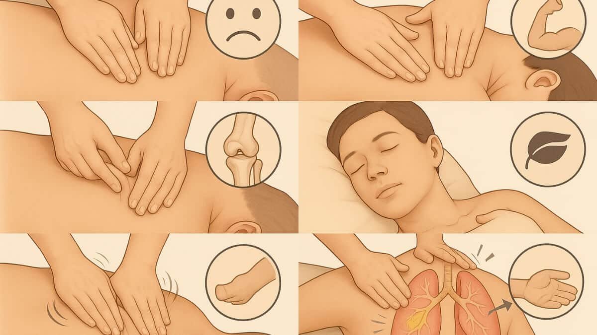 Masažas Esant Astmai | Massage For Asthma. Moteris naudoja inhaliatorių nuo astmos.