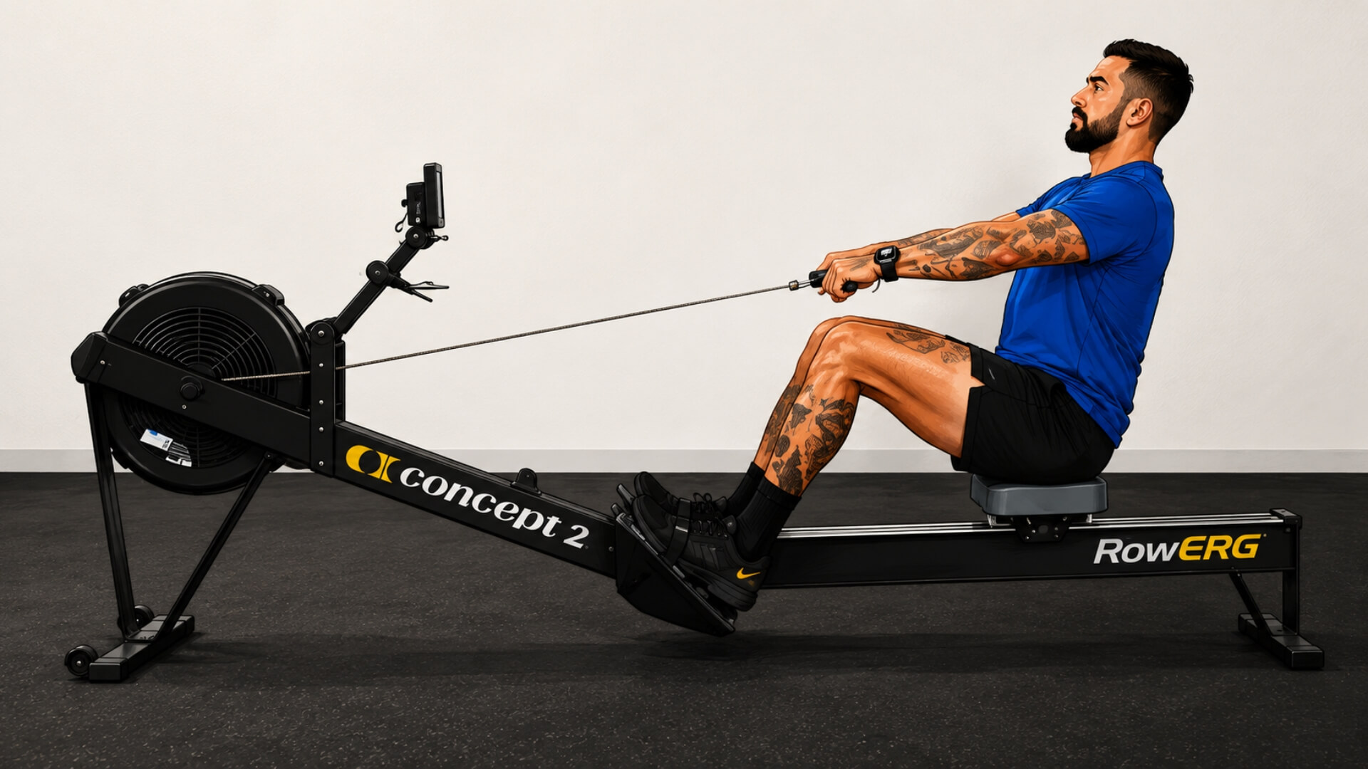 Dažniausios Irklavimo Treniruoklio Klaidos (Common Rowing Machine Mistakes) Dažniausios Irklavimo Treniruoklio Klaidos (Common Rowing Machine Mistakes). Netaisyklinga irklavimo treniruoklio traukimo fazė – mostas pradedamas liemeniu ir pečiais, o ne stipriu atsispyrimu kojomis, todėl sumažėja judesio galia ir efektyvumas.
